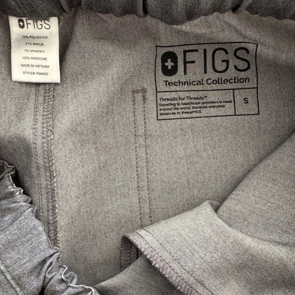 Figs Pisco Basic Scrub Pants in Graphite
